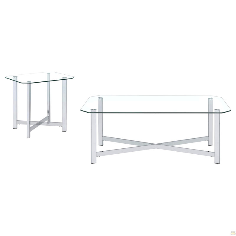 Ensemble de tables basses 2 pièces Linda