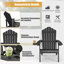 Braziel Foldable Outdoor Adirondack Chair-531444456