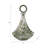 Dakota Fields Curran Art Glass Bottle, Green-978792606