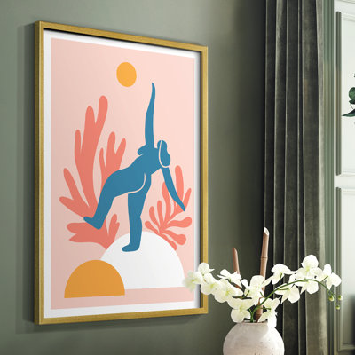 Matisse CECXV III, reproduction d'art encadrée - bois massif