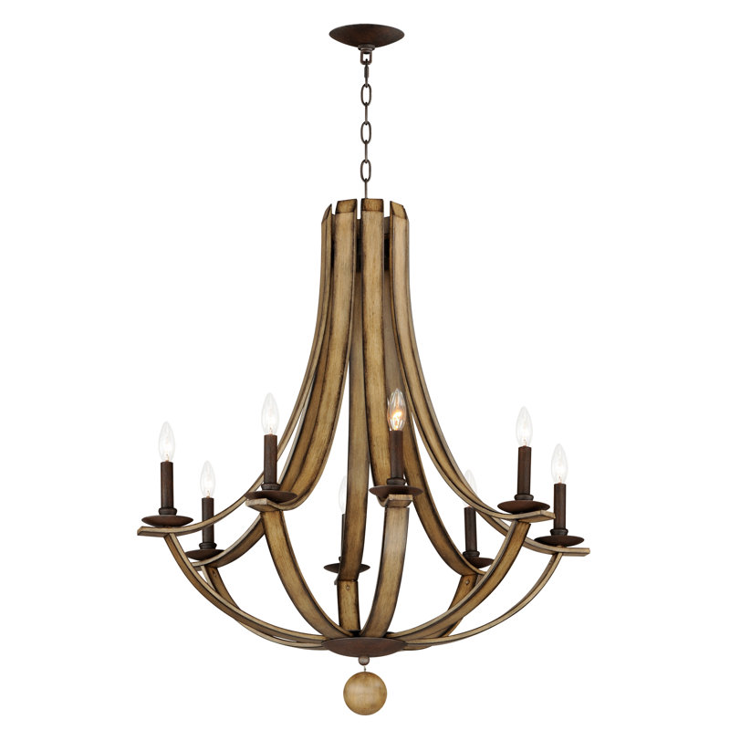 Lustre à 8 lumières Borhane