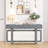 Artsy Extra Long Console Table,Entryway Table with Three Drawers-1282972439