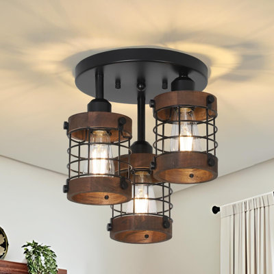 4 - Light Matte Black Pendant
