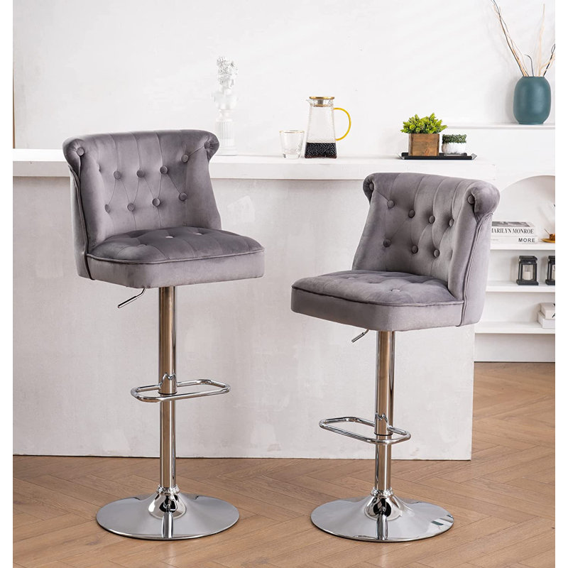 Tabouret Delyu, gris