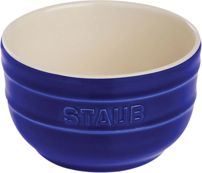 Staub Ceramic 2-piece Prep Bowl Set, Dark Blue