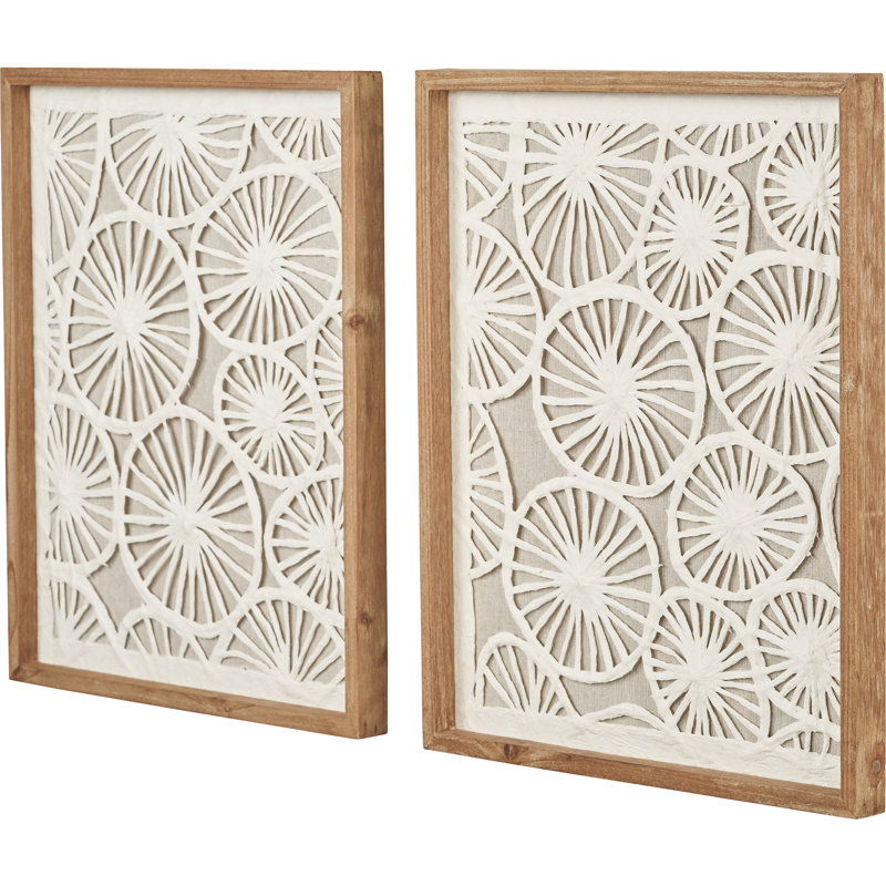 2 Piece Closed Corner Frame Set on Canvas