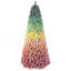 Arbre de Noël vibrant 6 pi avec 1326 pointes et support en métal robuste