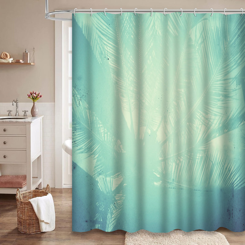 Rideau de douche Abstract Summer, 72" L x 78" W