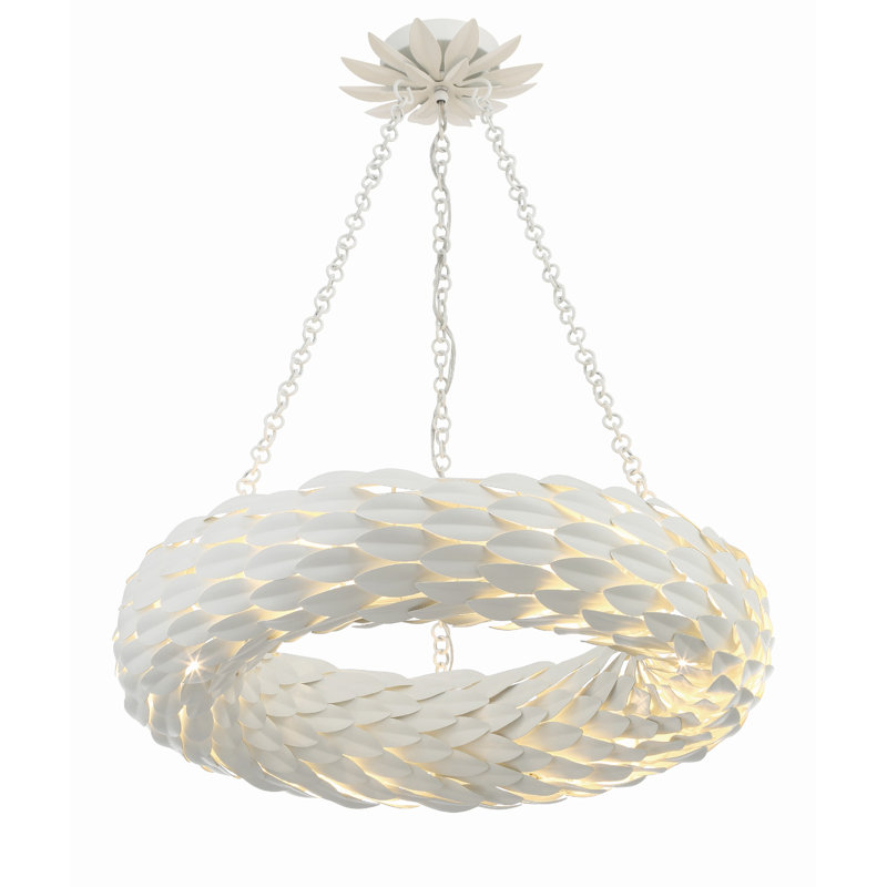 Luminaire suspendu roue de chariot, 6