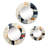 Vojin Metal Round Mirror