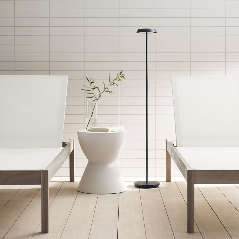 Tepa Medium Rechargeable Floor Lamp, Matte White