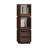 Nut-Brown Modern Solid wood Standard Bookcase