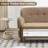 59'' W Modern Upholstery Teddy Sofa Loveseat-13617911