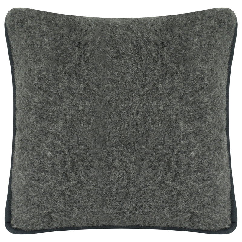 Oloughlin Square Cushion, Grey