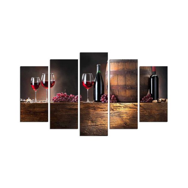 East Urban Home 5 - Pieces on MDF | Wayfair