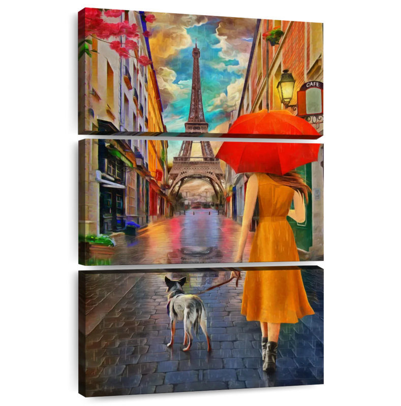 Nicci Girl With Dog, 57" H x 36" W