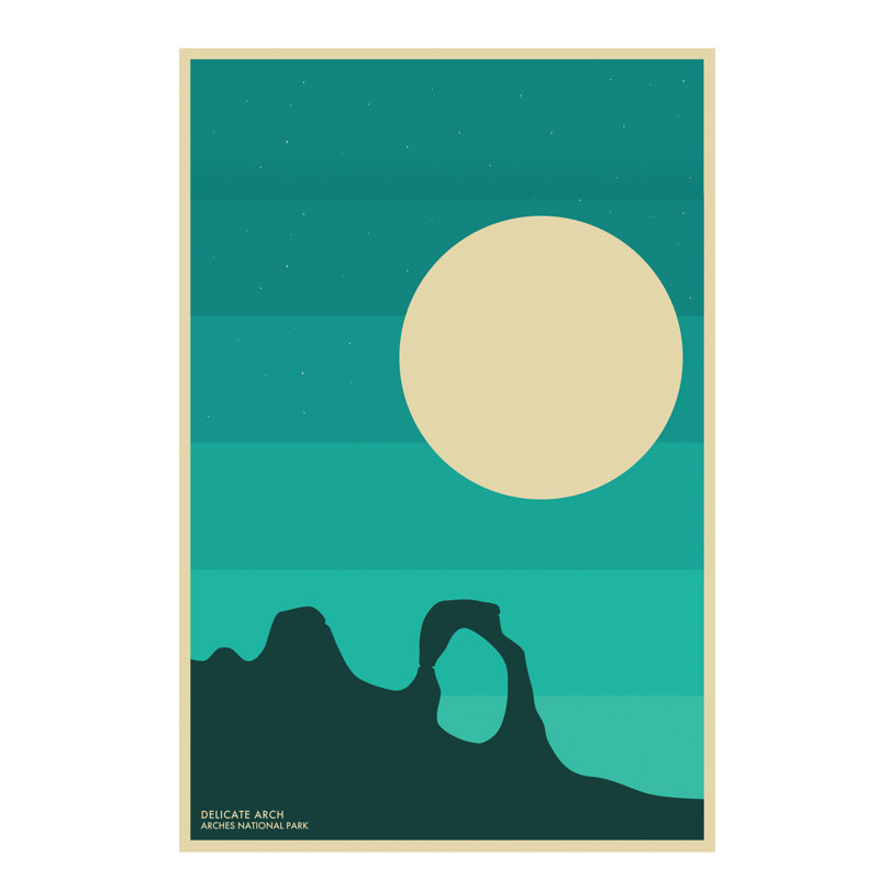 Arches by Jazzberry Blue - Wrapped Canvas Print, 66.04 cm H x 45.72 cm W x 1.91 cm D