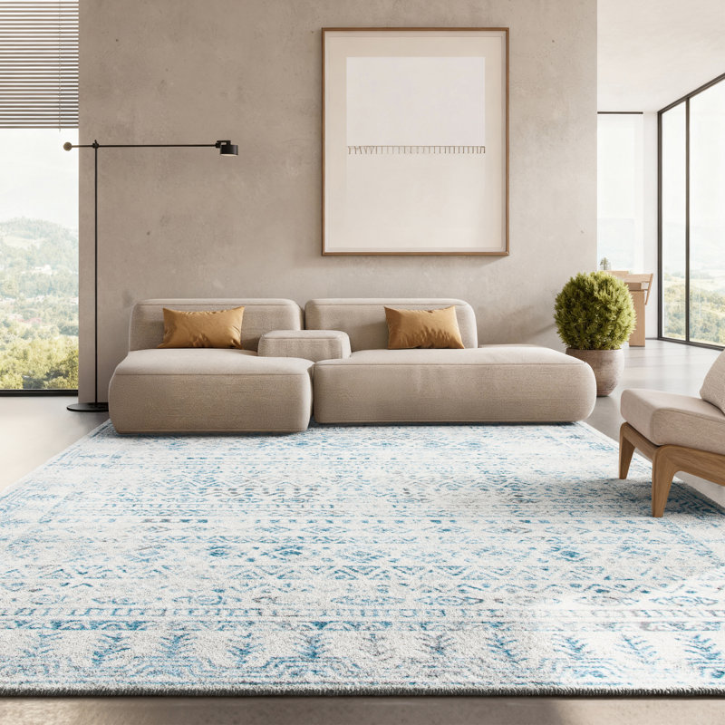 Tulum Performance Southwestern Rug, Rectangle 8' x 10'