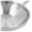 Demeyere 12.6" Stainless Steel Flat Bottom Wok