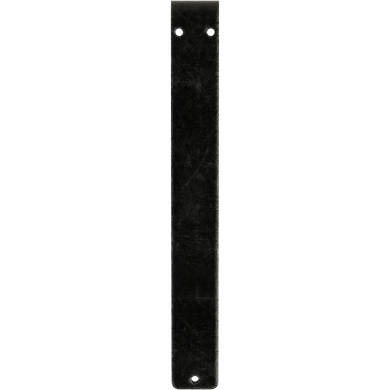 Support en fer forgé Versailles, Étain antique, H 10 po x l 1,5 po x P 7,5 po