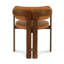 Chaise avec accoudoirs en bois massif Averna-432789549
