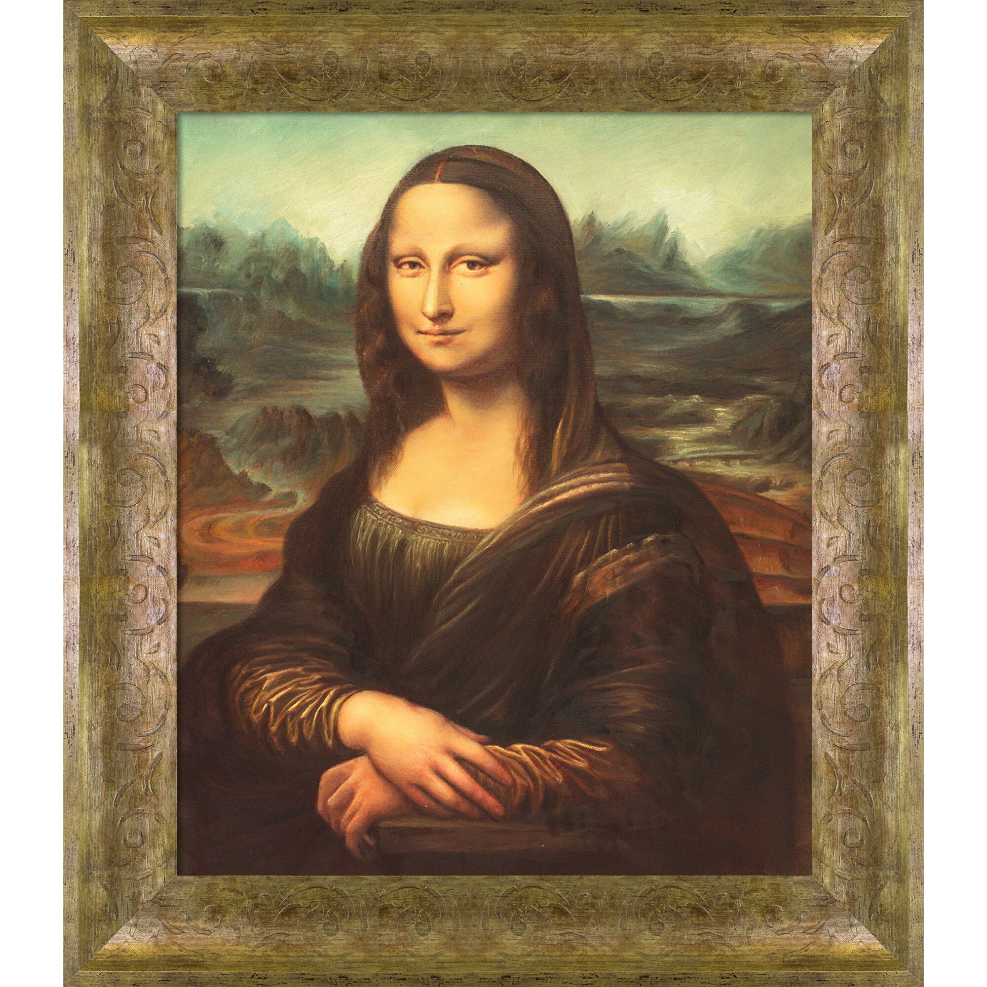 Monalisa Picture Art Board Print for Sale by arts-store