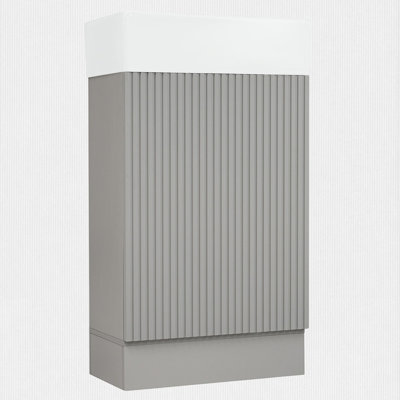 Meuble-lavabo 18,6 po avec tablette à deux niveaux