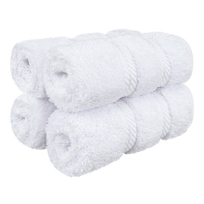Darcelle 100% Cotton 4-Piece Turkish Washcloth Set
