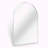 20x30 Inch Metal Framed Arched Bathrrom Mirror for Wall