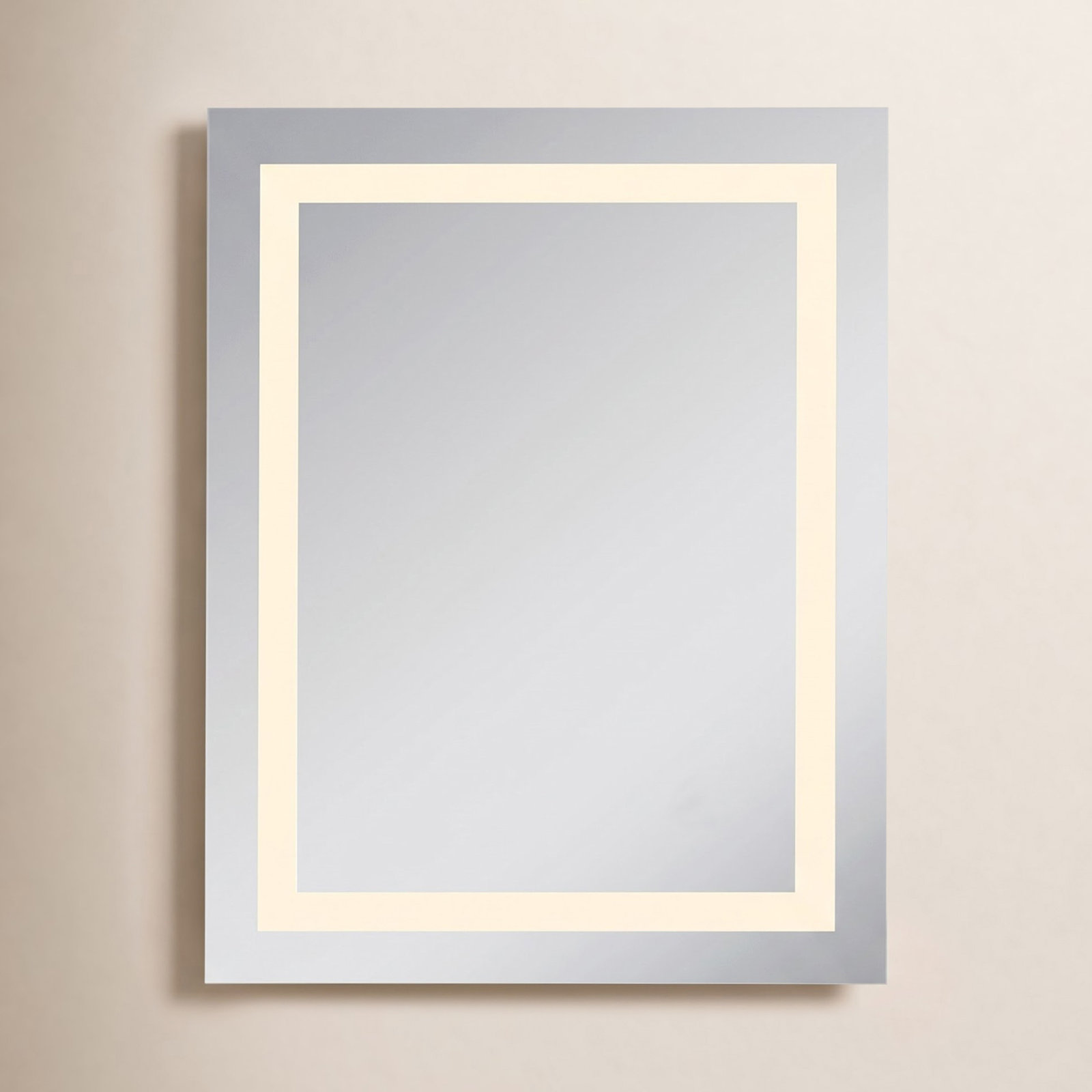 Kanaya Flat Wall Mirror, 24" W x 30" H