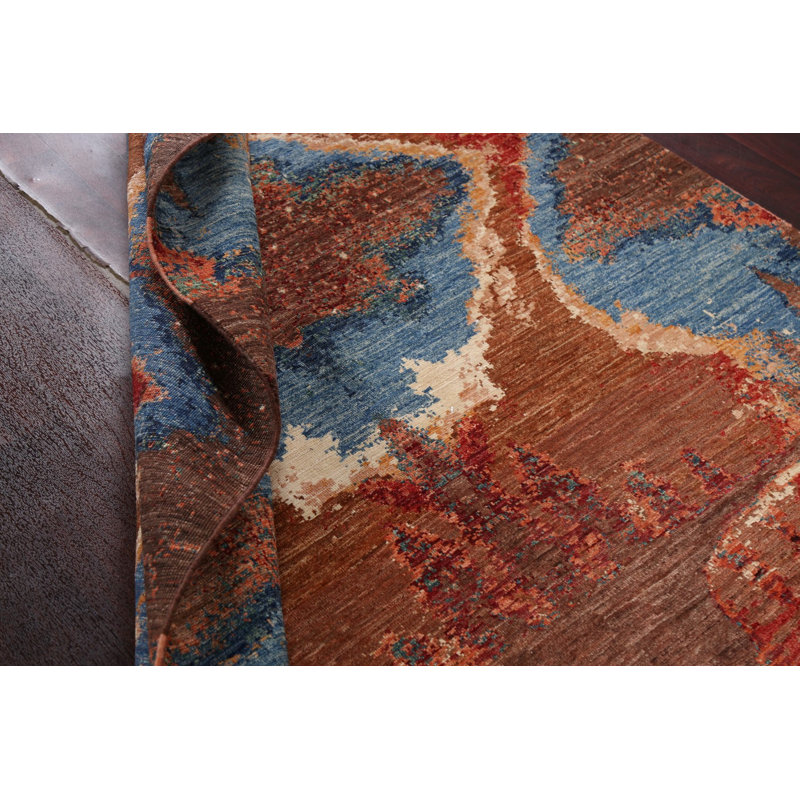 Tapis oriental en laine 6 x 8