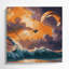 Art sur toile gris Sports Kiteboarding-514062731