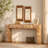 Wood Console Table Entryway Table