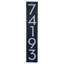 Floating Modern 6" Number Vertical Address Plaque (5 Characters)-1180691378-1176514728