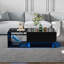 Pedestal Coffee Table with Storage-903165676