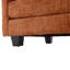 Canapé-lit modulaire surdimensionné de 112 po UNI US WIN pour le salon, canapé en L en chenille moderne, canapé-lit modulaire confortable avec repose-pieds à rangement mobile, support pour téléphone, port de charge USB-2017181430