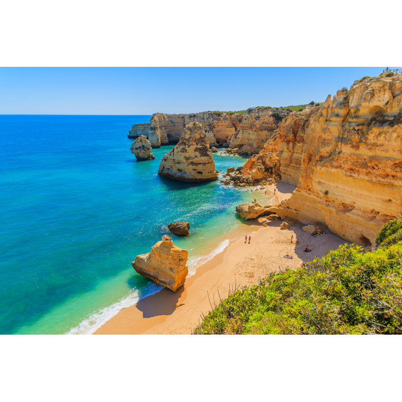 Marinha Beach - Wrapped Canvas Print, 30cm H x 46cm W x 3.8cm D