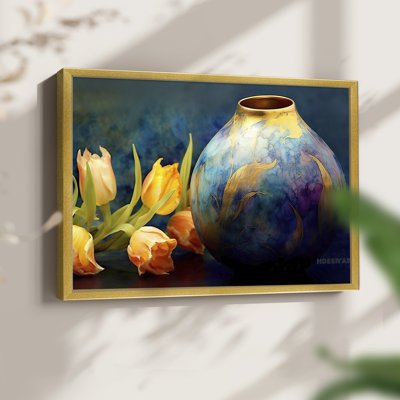 Floral Series-XCVIII -Framed Print - Restickable