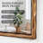 Arched Hand-Forged Iron Bathroom Vanity Mirror | Rustic Wall Mirror for Vanity & Bathroom