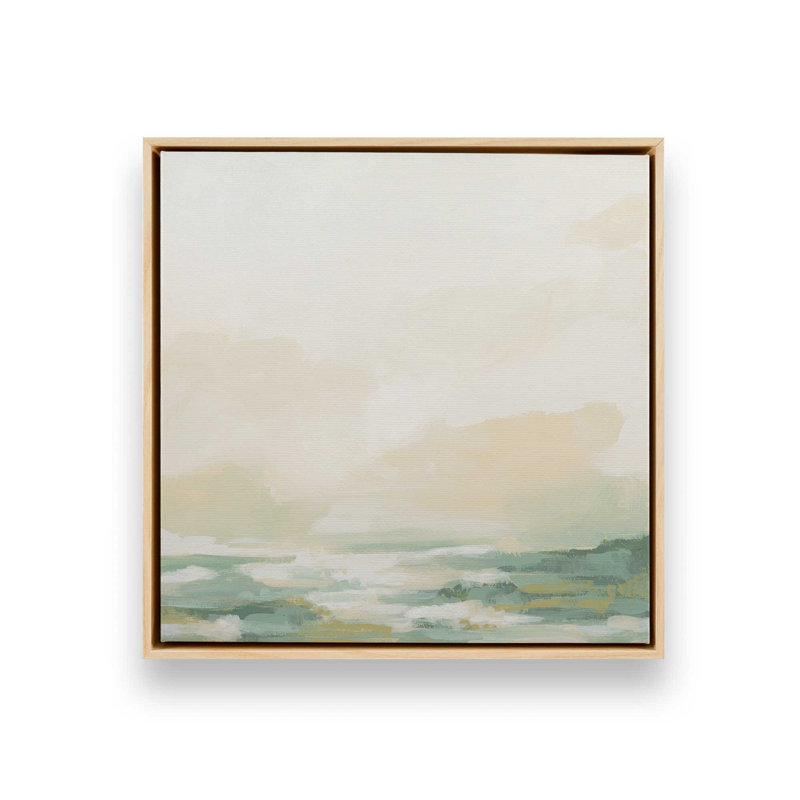 «Cloud-Kissed Landscape II», H 32,75 po x l 32,75 po, Érable américain