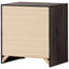 Table de chevet à 2 tiroirs en chêne, 32,23 lb, tiroirs spacieux et table de chevet de style rustique avec deux tablettes en chêne de 16,42 pouces de profondeur, conception rectangulaire moderne pour