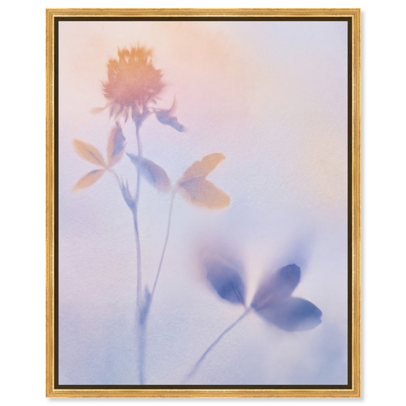 Lavender Shadows II Print by Oliver Gal, 37"H x 46"W, Gold Floater Frame