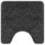 Microfiber Small Bath Mat Rectangular Contemporary-2057834652