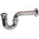 10-3/4" Adjustable Tubular P-Trap (1-1/4" X 1-1/2" Connections with Ground Joint)