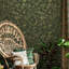 Floral Metallic Wallpaper Roll-2033079033