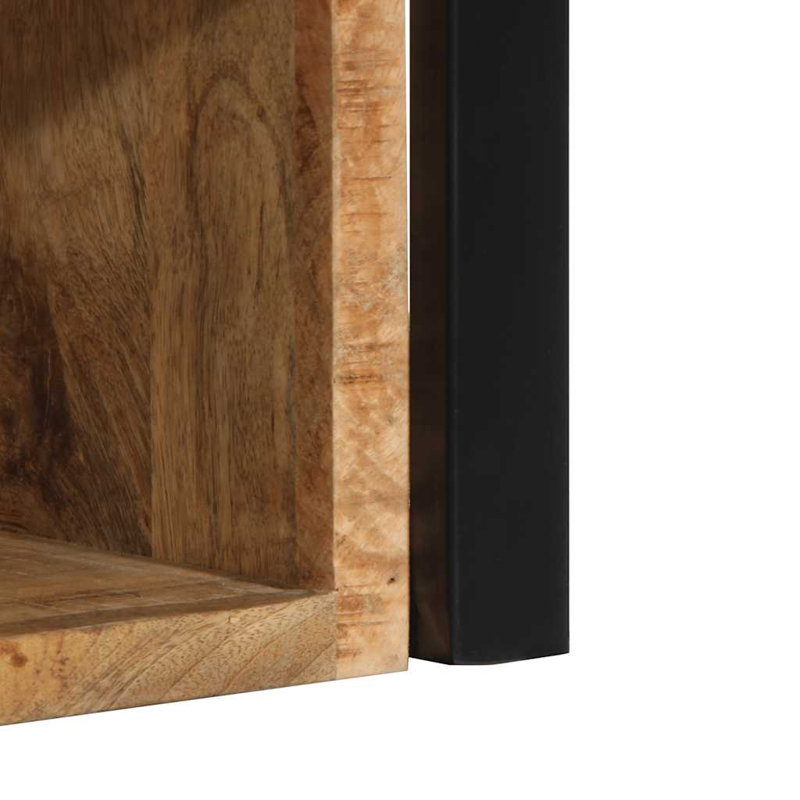 40cm W Solid Wood Bedside Table