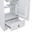 Meuble-lavabo de 20 pouces avec lavabo intégré - style lavabo simple, porte à fermeture en douceur, tablette ajustable en forme de U, tiroir à compartiments-232337579