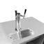 Stainless Steel Undercounter Refrigerator