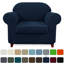 Box Cushion Armchair Slipcover-926346668