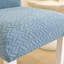 Ensemble de 4 housses extensibles de chaise de salle à manger en jacquard, housses élastiques de chaise Parsons, ensemble de 4-1195148993